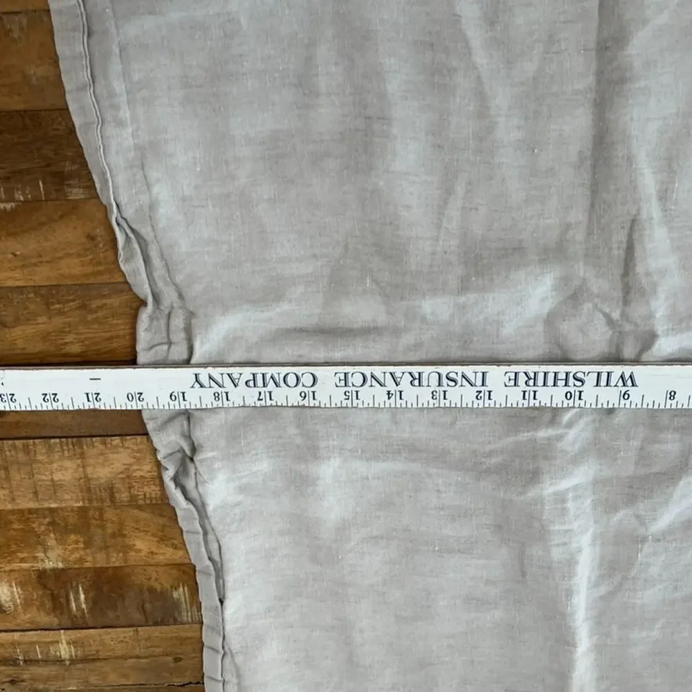 Simple & Opulence 100% Linen Taupe Pillowcases 35
